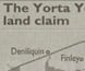 An Age staff artist's map of the Yorta Yorta land claim area.