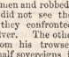 Newspaper article about a robbery on the goldfields.