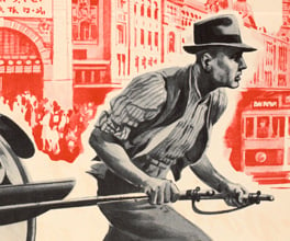 Propaganda poster from World War II.