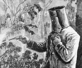 Iconic image of an armored Ned Kelly.